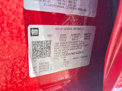 2021 Chevrolet Silverado 1500 LT