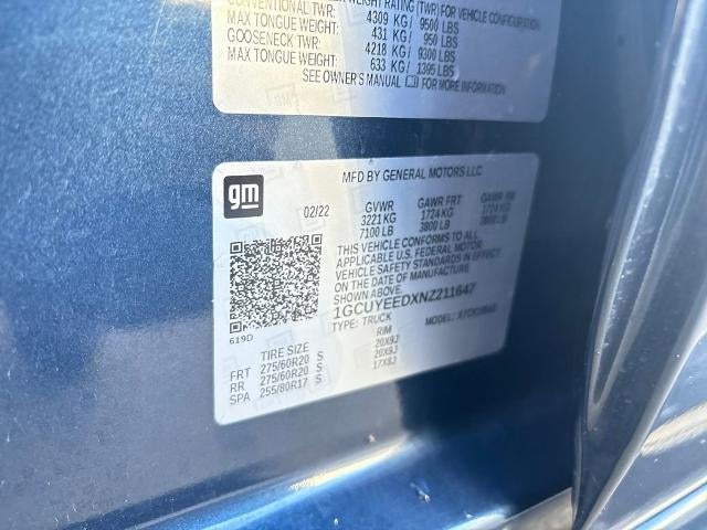 2022 Chevrolet Silverado 1500 LTD RST