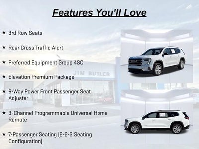 2026 GMC Acadia Elevation
