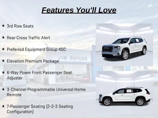2026 GMC Acadia Elevation