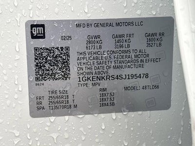 2025 GMC Acadia Elevation