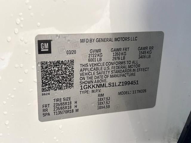 2020 GMC Acadia SLT