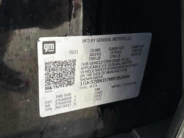 2021 GMC Yukon SLT