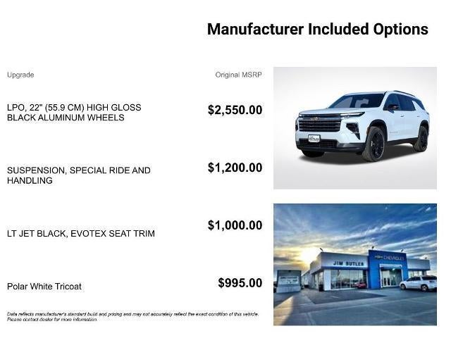 2026 Chevrolet Traverse LT