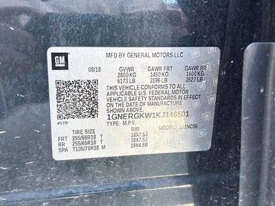 2019 Chevrolet Traverse LT Cloth