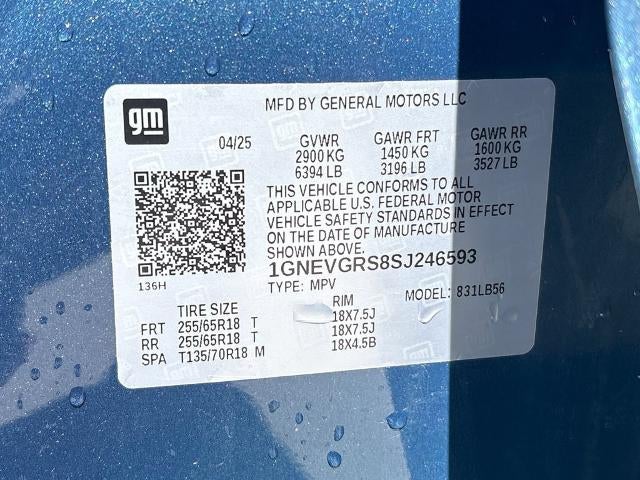 2025 Chevrolet Traverse LT