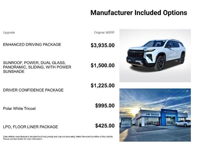 2026 Chevrolet Traverse Z71