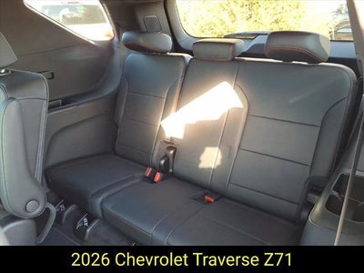 2026 Chevrolet Traverse Z71