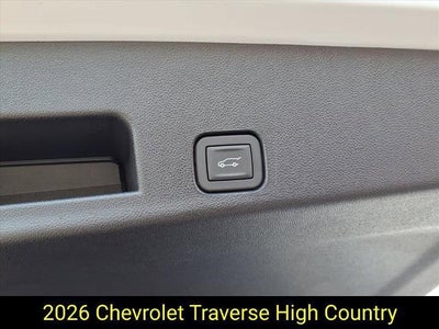 2026 Chevrolet Traverse High Country