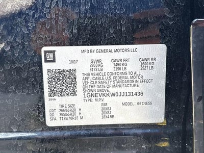 2018 Chevrolet Traverse High Country