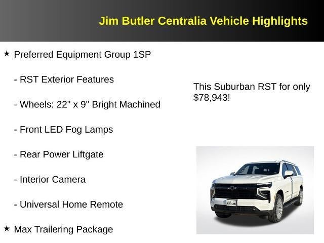 2026 Chevrolet Suburban RST