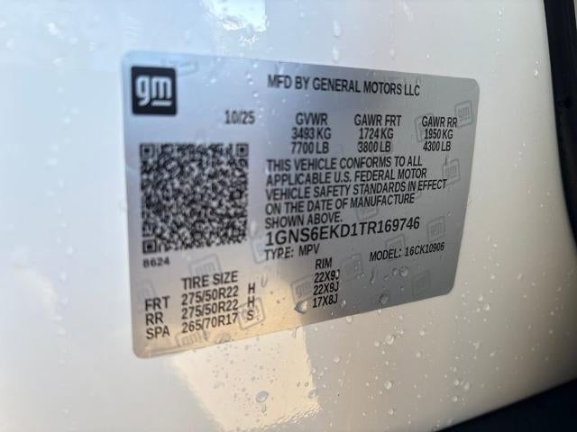 2026 Chevrolet Suburban RST