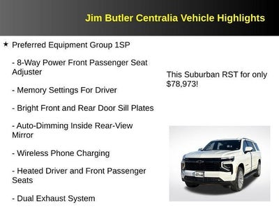 2026 Chevrolet Suburban RST