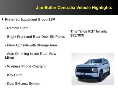 2026 Chevrolet Tahoe RST