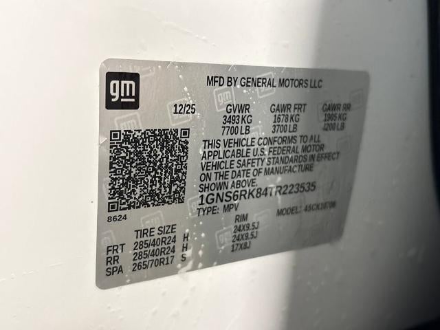 2026 Chevrolet Tahoe RST