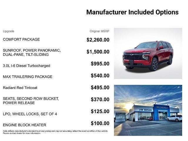 2026 Chevrolet Tahoe RST