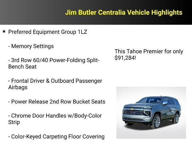 2026 Chevrolet Tahoe Premier