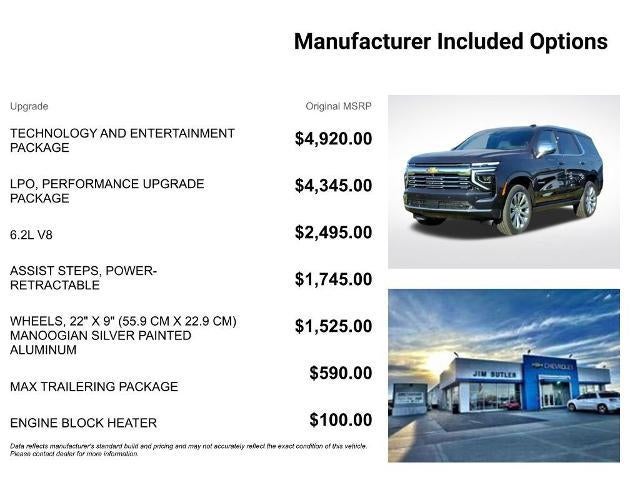 2026 Chevrolet Tahoe Premier