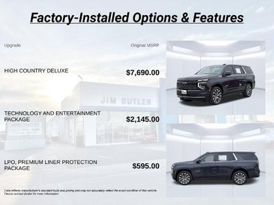2026 Chevrolet Tahoe High Country