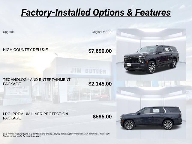 2026 Chevrolet Tahoe High Country