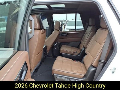 2026 Chevrolet Tahoe High Country