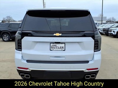 2026 Chevrolet Tahoe High Country