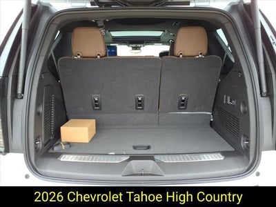 2026 Chevrolet Tahoe High Country