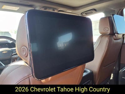2026 Chevrolet Tahoe High Country