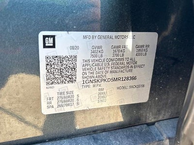 2021 Chevrolet Tahoe Z71