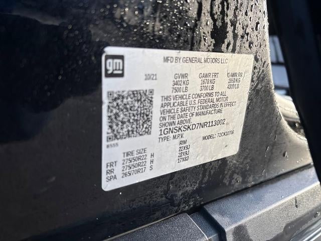 2022 Chevrolet Tahoe Premier