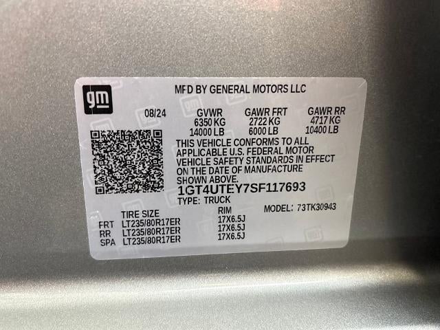 2025 GMC Sierra 3500 HD SLE DRW