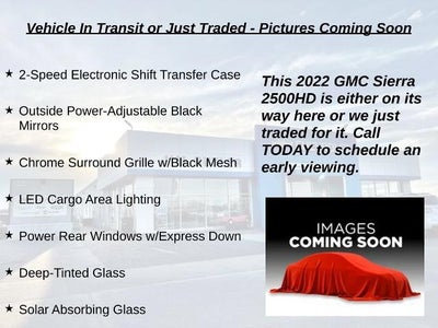 2022 GMC Sierra 2500 HD Pro