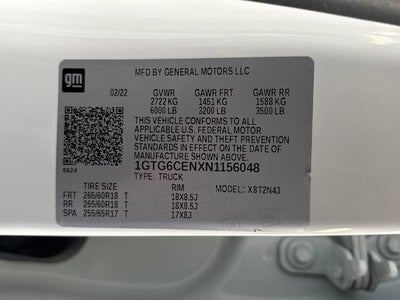 2022 GMC Canyon Elevation