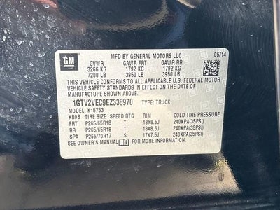 2014 GMC Sierra 1500 SLT