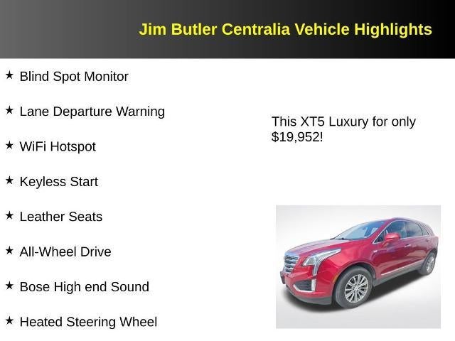 2019 Cadillac XT5 Luxury AWD