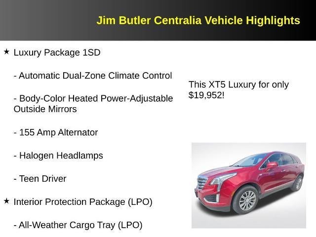 2019 Cadillac XT5 Luxury AWD