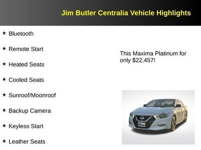 2018 Nissan Maxima 3.5 Platinum