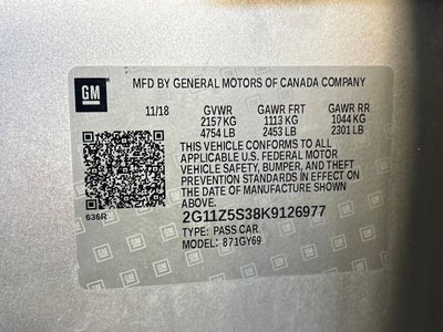 2019 Chevrolet Impala LT