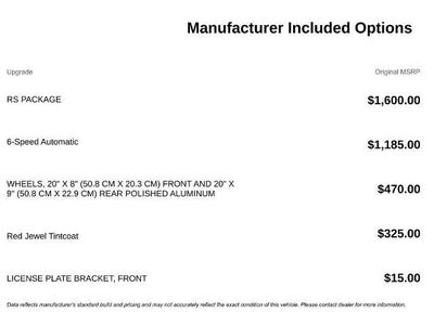 2011 Chevrolet Camaro 2LT