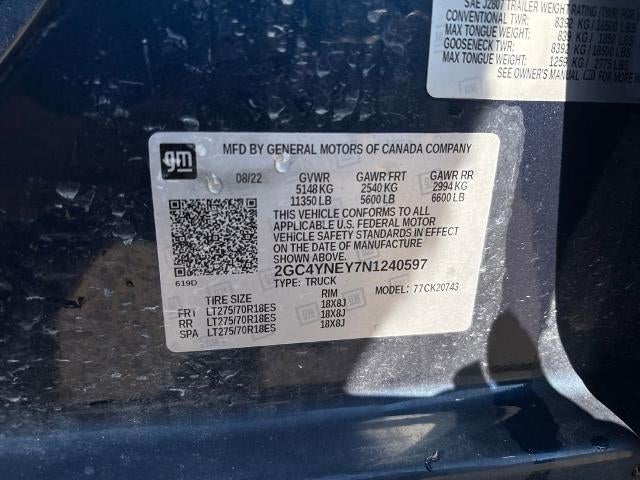 2022 Chevrolet Silverado 2500 HD LT