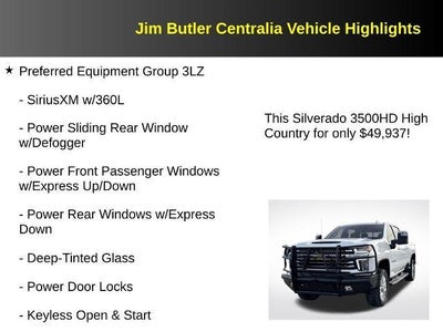 2022 Chevrolet Silverado 3500 HD High Country