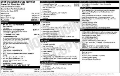 2024 Chevrolet Silverado 1500 RST