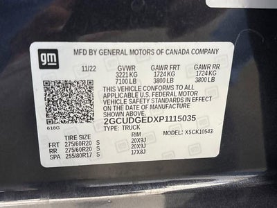 2023 Chevrolet Silverado 1500 LTZ