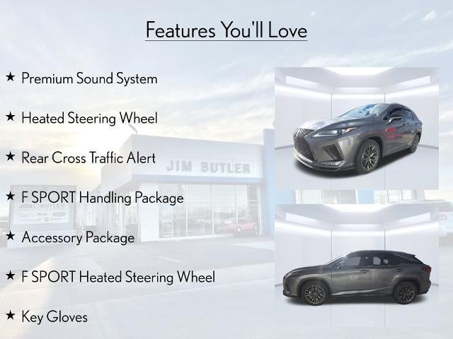 2022 Lexus RX 350 F SPORT Handling