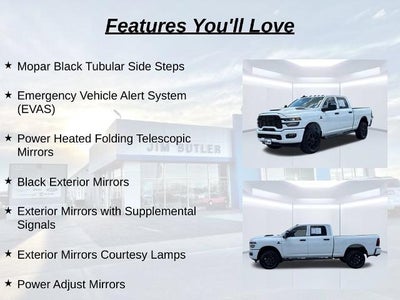 2026 RAM 2500 Black Express Crew Cab 4x4 6'4" Box