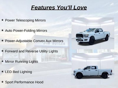 2026 RAM 2500 Black Express Crew Cab 4x4 6'4" Box
