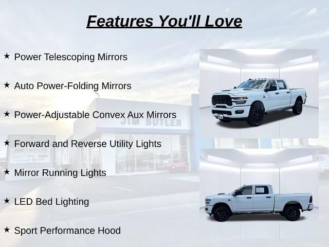 2026 RAM 2500 Black Express Crew Cab 4x4 6'4" Box