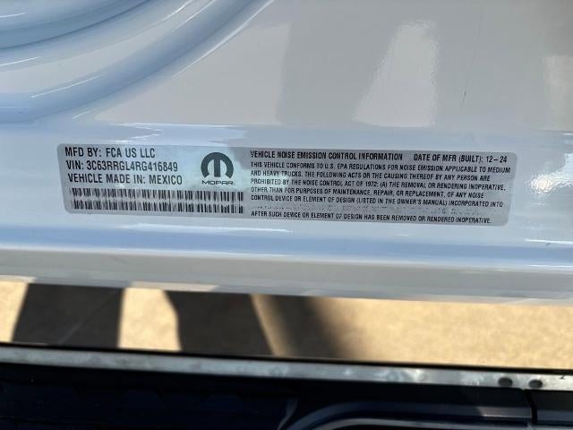 2024 RAM 3500 Tradesman Crew Cab 4x4 8' Box