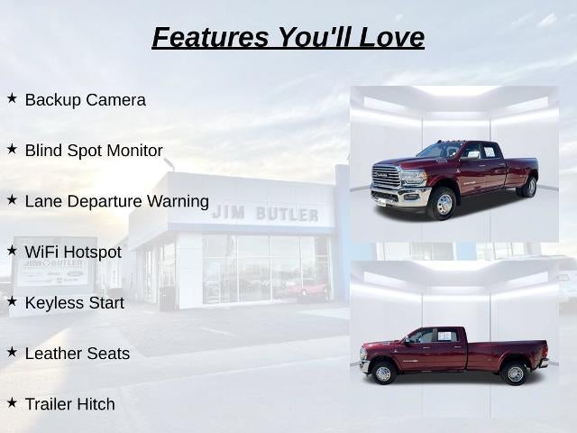 2020 RAM 3500 Laramie Longhorn Crew Cab 4x4 8' Box