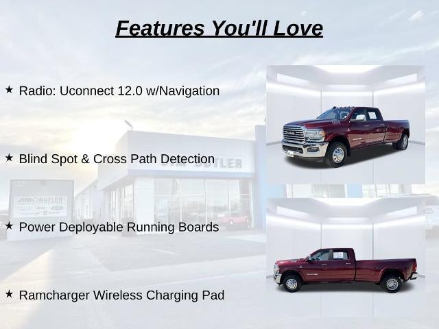 2020 RAM 3500 Laramie Longhorn Crew Cab 4x4 8' Box